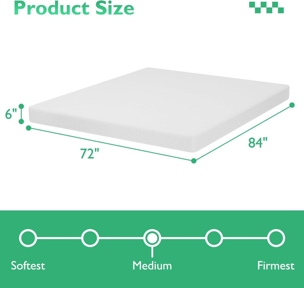 Extra Large Mattress California King Bed Comfort Sleep Upgrade