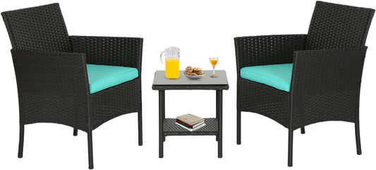 Outdoor Sectional Patio Set Comfortable Garden Conversation Sofa