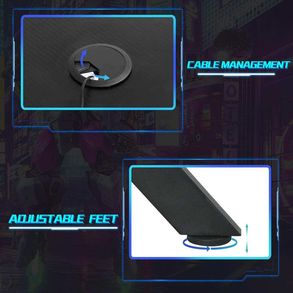 Elevate Your Workspace with a Modern Gaming &amp; Office Desk